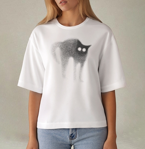 Фотография футболки Ведьминская Кошечка