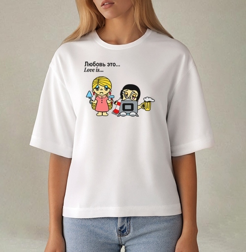 Фотография футболки Футболки Love is...№1