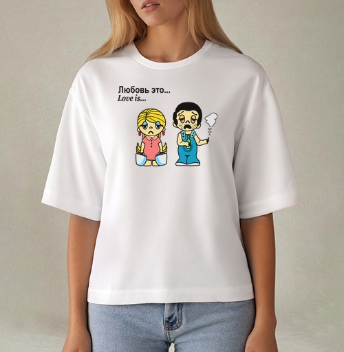 Фотография футболки Футболки Love is...№3