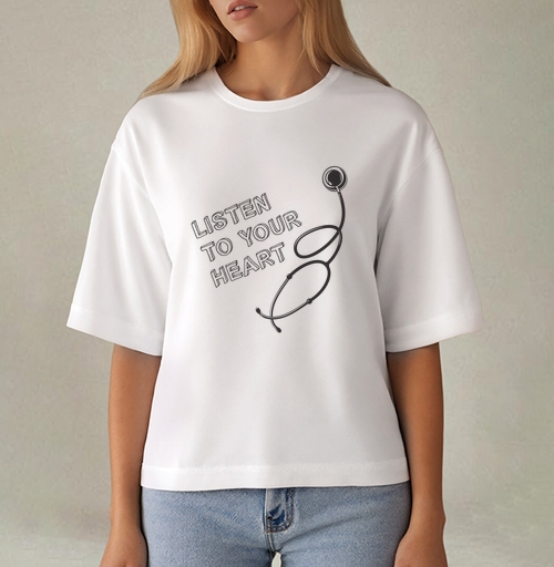 Фотография футболки Listen To Your Heart