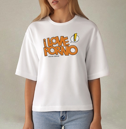 Фотография футболки I love porno
