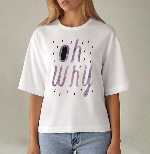 Фотография футболки Oh why / Ну почему