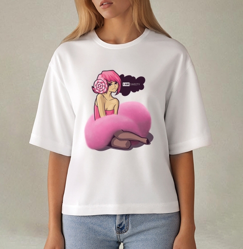 Фотография футболки I AM SWEETY / Я сладость