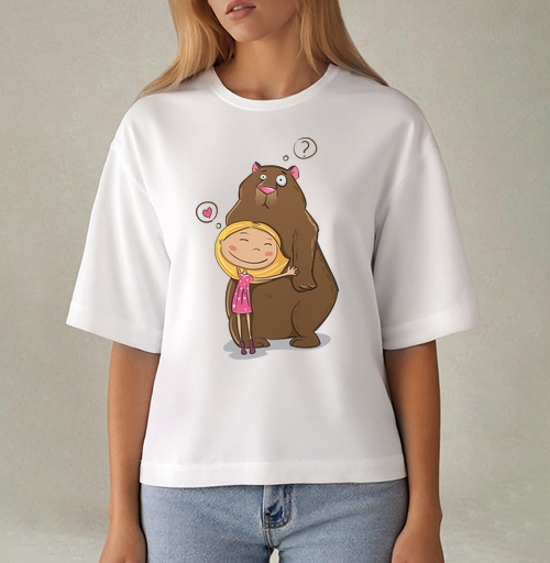Фотография футболки I like teddy bears