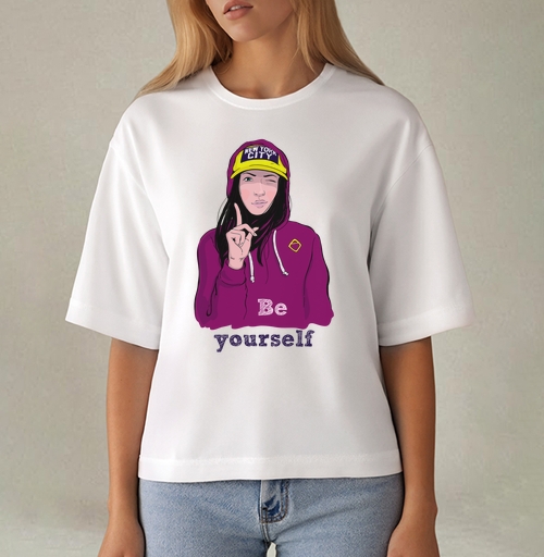 Фотография футболки Be yourself