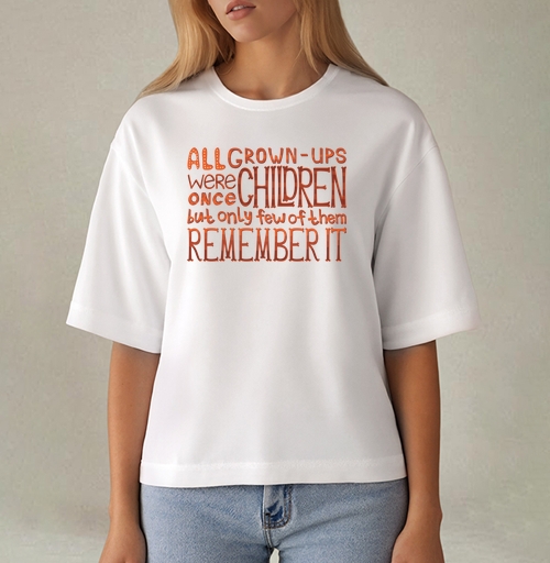 Фотография футболки About childhood