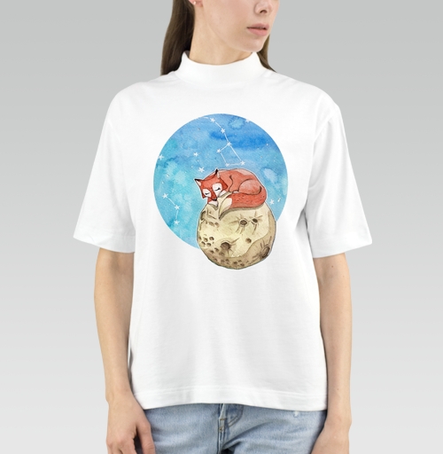 Фотография футболки Лисёнок на Луне