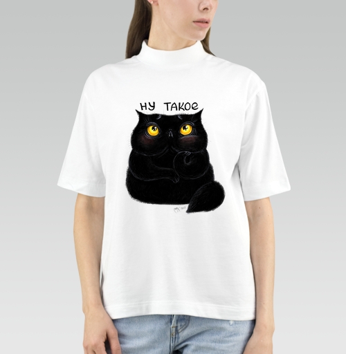 Фотография футболки Ну такой кот