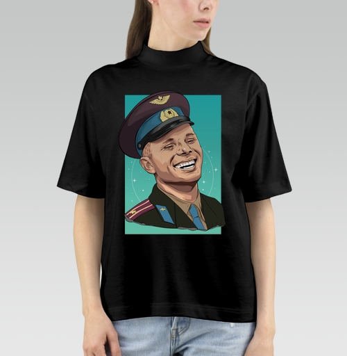 Фотография футболки Гагарин первый