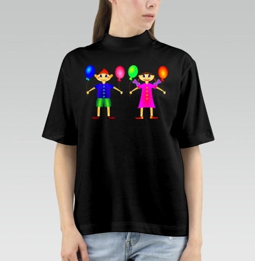 Фотография футболки Веселые дети