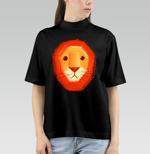 Фотография футболки Грустный лев