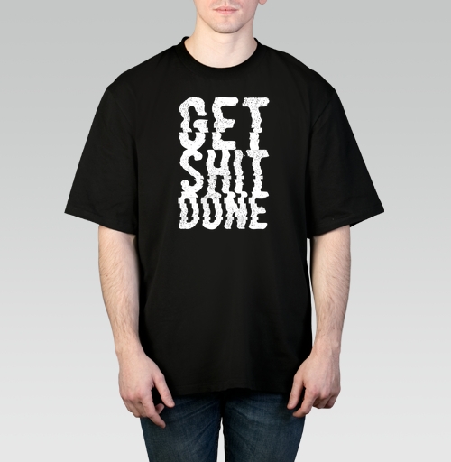 Фотография футболки Футболка GET SHIT DONE в стиле гранж