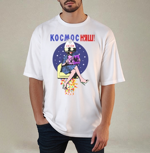 Фотография футболки КОСМОС НЯШ