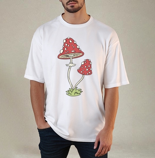 Фотография футболки Mushrooms Грибочки