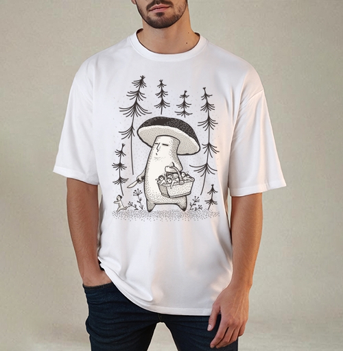 Фотография футболки Грибы пошли