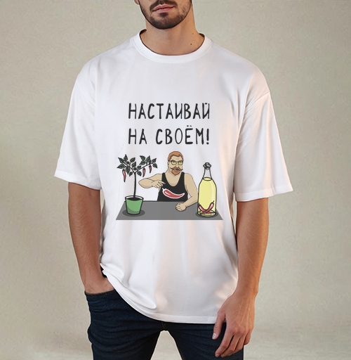 Фотография футболки Футболка с перцем чили – настойчивость и стиль