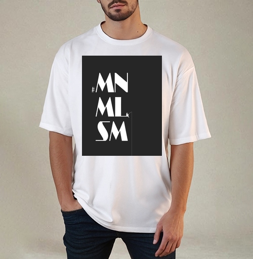 Фотография футболки Minimalism рыбалка человек удочка с удочкой
