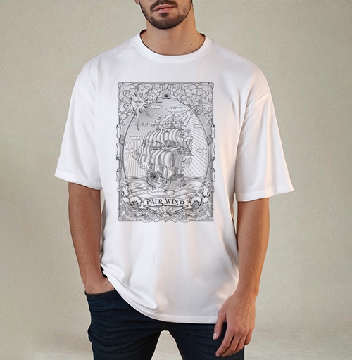 Фотография футболки ПОПУТНЫЙ ВЕТЕР