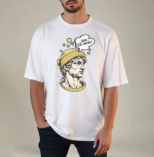 Фотография футболки Мам, я в шапке