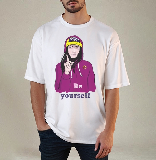 Фотография футболки Be yourself