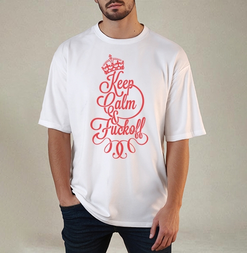 Фотография футболки Keep Calm & Fuck off