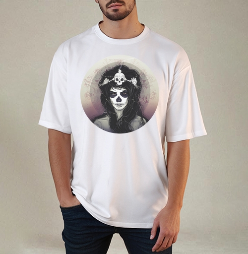 Фотография футболки Santa Muerte
