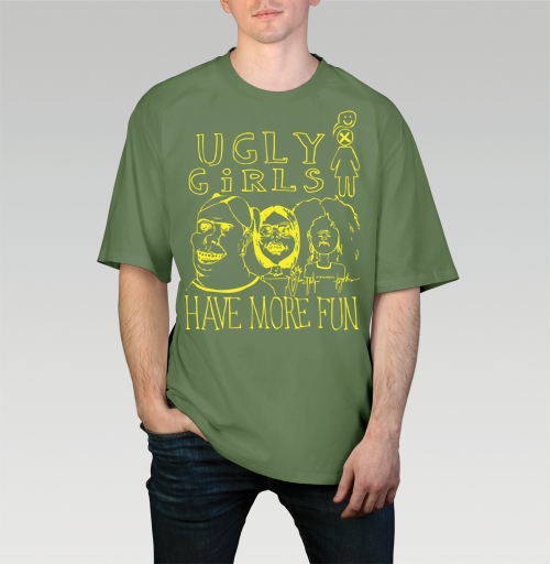 Фотография футболки Уродливые девушки веселятся больше UGLY GIRLS HAVE MORE FUN