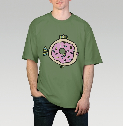Фотография футболки Пончиковая рыба