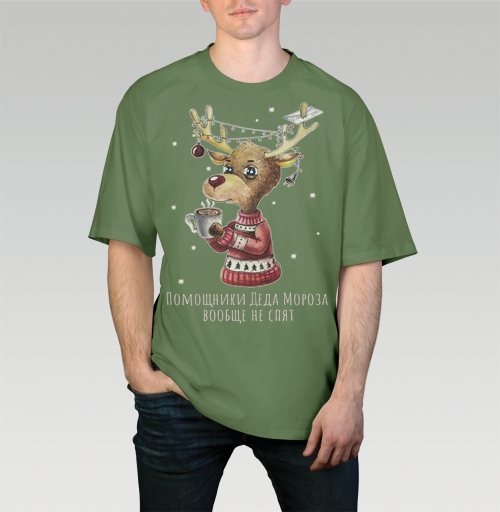 Фотография футболки Помощник Деда