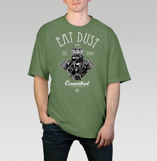 Фотография футболки Двигатель Eat Dust Cannibal Racing 2004