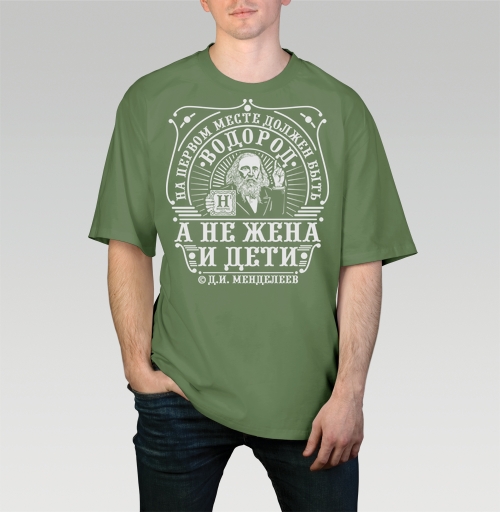 Фотография футболки Водород