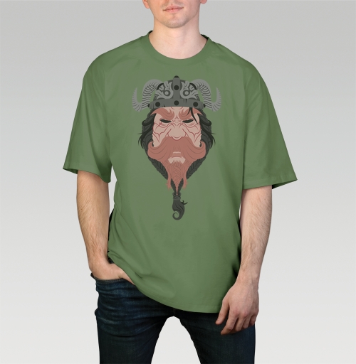 Фотография футболки Викинг Мужская Сила Стойкость и Мужество