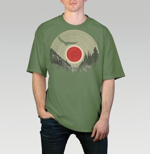 Фотография футболки Винил и Сова