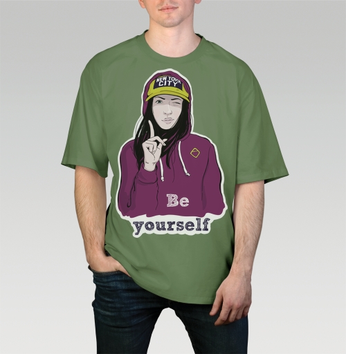 Фотография футболки Be yourself