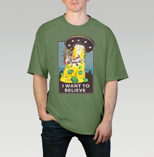 Фотография футболки I want to believe