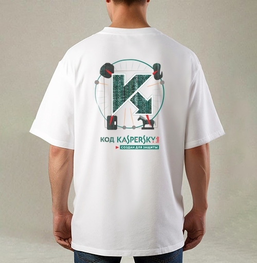 Фотография футболки КОД КАСПЕРСКОГО