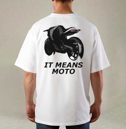 Фотография футболки IT MEANS MOTO / ОЗНАЧАЕТ МОТО