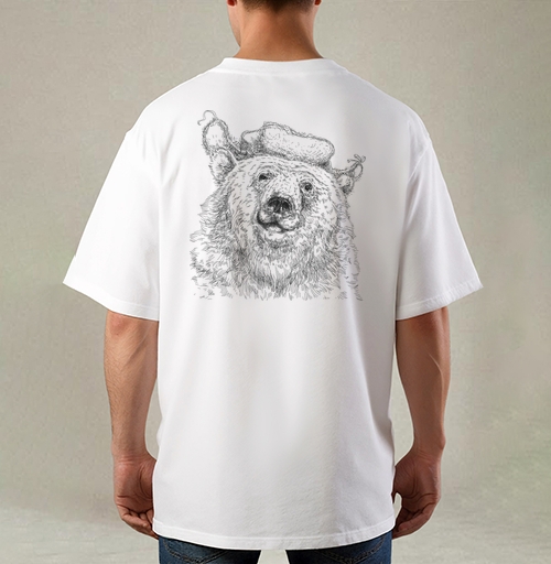 Фотография футболки Russian bear / Русский медведь