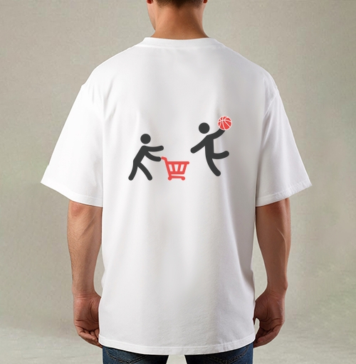 Фотография футболки Basket / Корзина для баскетбола
