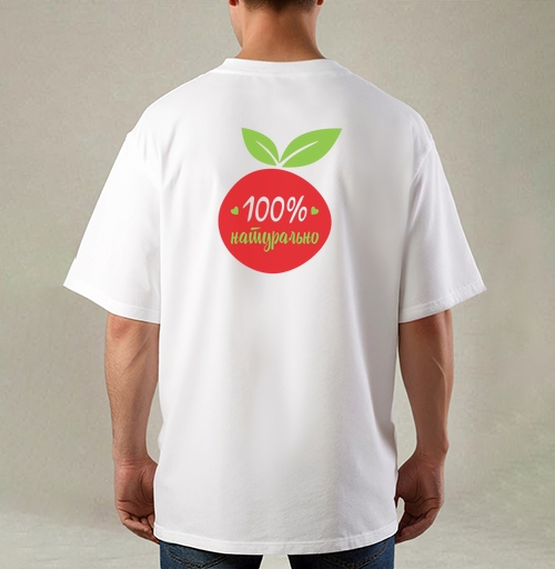Фотография футболки Натуральный продукт