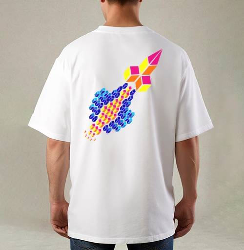 Фотография футболки Simply rocket (Ракета)