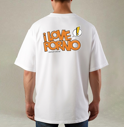Фотография футболки I love porno