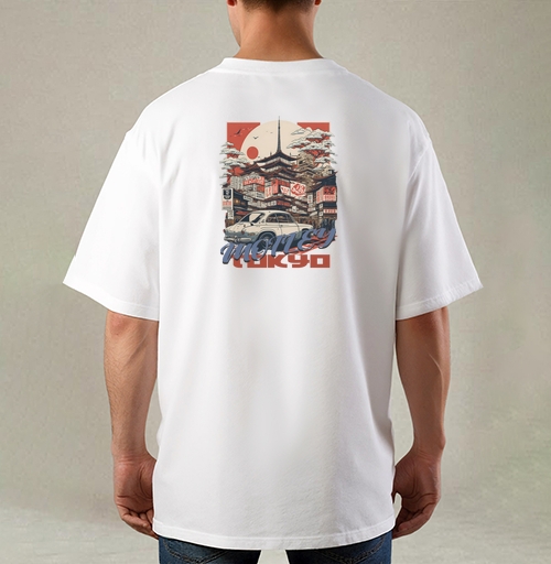Фотография футболки Пёстрый Токио