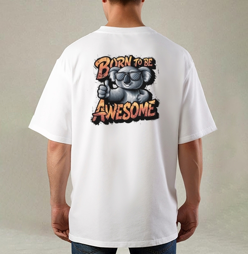 Фотография футболки Футболка с коалой Born to Be Awesome
