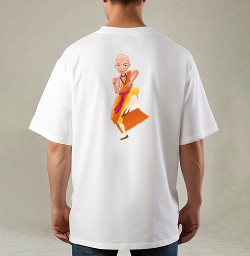 Фотография футболки Маленький отважный мастер Shaolin Monk / Шаолиньский монах кунг-фу