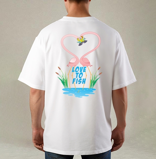Фотография футболки Love  to  fish / Люблю рыбку