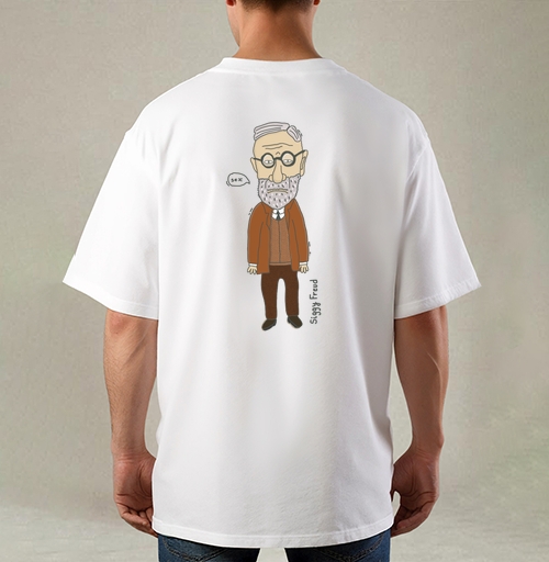 Фотография футболки Sigmund Siggy Freud / Зигмунд Сигги Фрейд