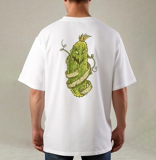 Фотография футболки F#ck Pumpkin... Got Cucumber? / Нафиг тыкву... Огурец есть?