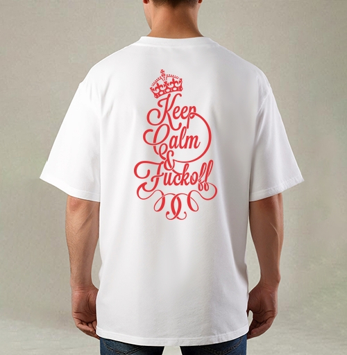 Фотография футболки Keep Calm & Fuck off
