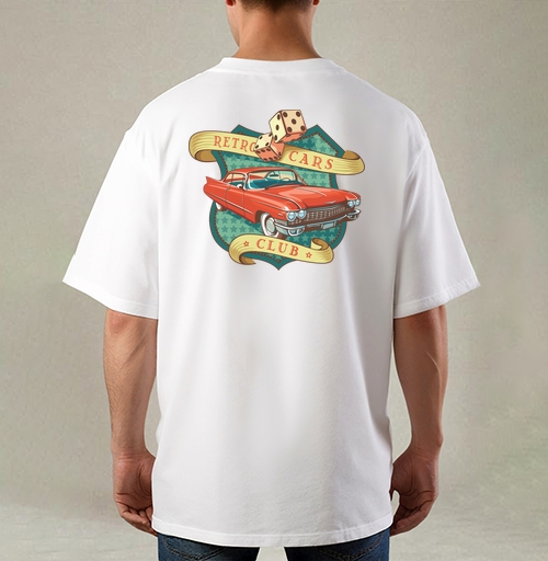 Фотография футболки Retro cars club